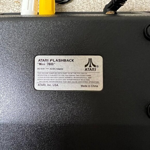 Atari Flashback Classic Game Console Mini 7800 Base Unit System (Complete) - Picture 5 of 6